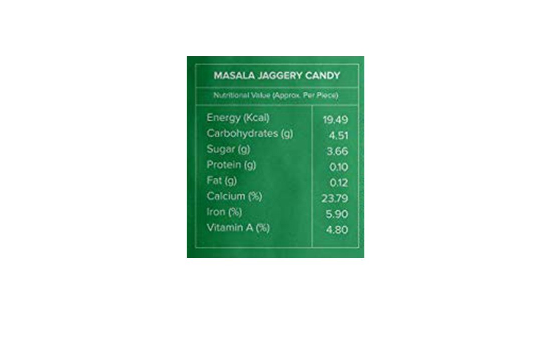 Akiva Masala Jaggery Candy    Pack  150 grams